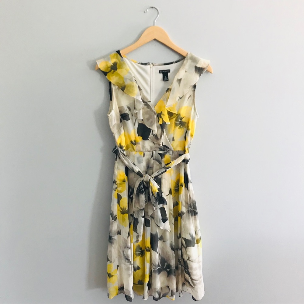 New Directions Dress with Waist Tie